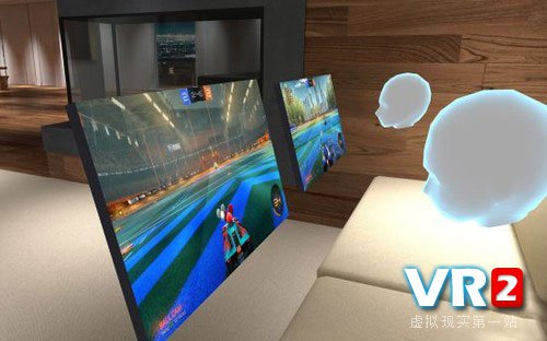 V社曝光SteamVR桌面影院模式 可在虚拟屏幕中运行游戏