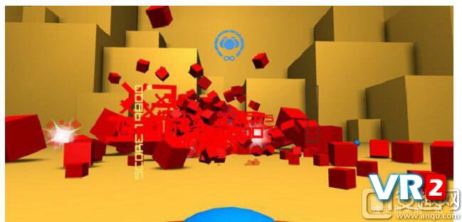 ShockPanda Games为三星虚拟现实头显VR打造版几何世界大战