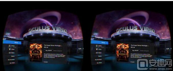 新版Oculus Video体验 加入Twitch Vimeo和可购买影片
