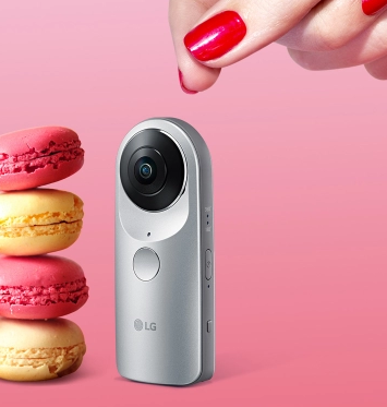 <b>LG 360 Cam 360度全景VR运动相机 摄像机</b>