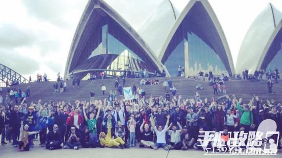 澳洲2000名Pokemon Go玩家组队游行 只为一起玩口袋妖怪GO