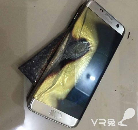 叙利亚网友曝三星Galaxy S7 Edge充电爆炸：所用原装配件