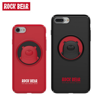 【ROCK Bear】iPhone7手机壳磨砂防摔卡通形