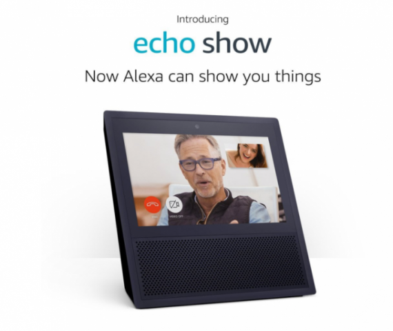 <b>亚马逊发布可视频通话的Echo Show 售价$230</b>