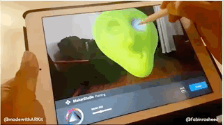 ARKit最酷玩法：搭配Apple Pencil进行3D作画