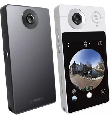 宏碁推出家用、车载360度相机Holo360和Vision360