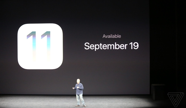 苹果将于9月19日正式推送iOS 11 附支持升级的设备型号名单