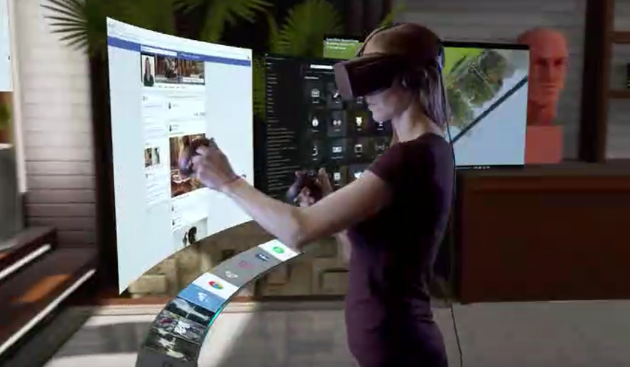 <b>Oculus Dash系统UI演示视频 专为Oculus Touch设计</b>