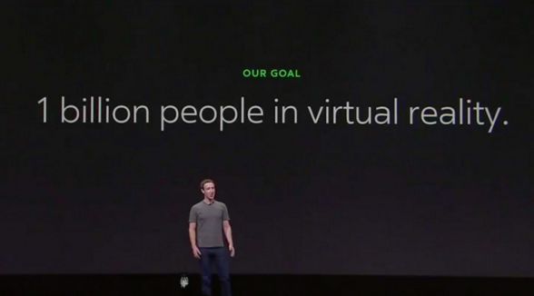 <b>Facebook的社交梦想：要让十亿人​进入VR的世界</b>
