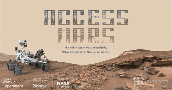 <b>NASA正和谷歌联手打造一个新的实验:利用VR技术登陆火星</b>