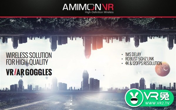 Amimon展示了其无线VR解决方案：5GHz频段，90fps，2K分辨率