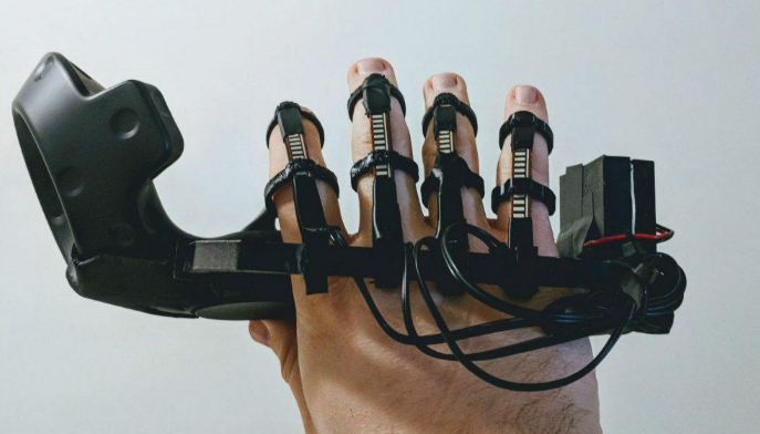 国外牛人将自制Dactyl/knuckles VR指关节控制器