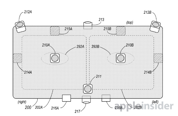苹果更新VR头显专利内容：多重分辨率系统及各类功能