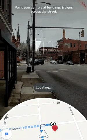 体验谷歌地图AR导航 窥探智能眼镜的未来
